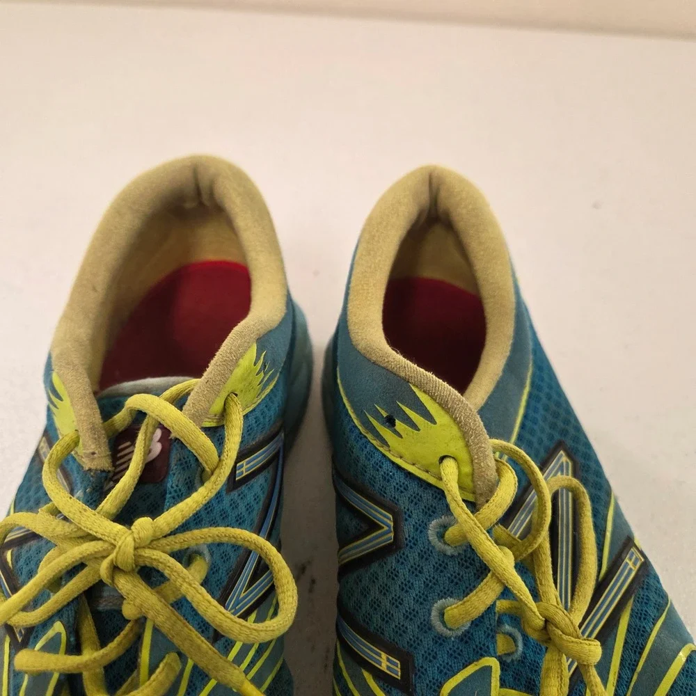 New Balance‎ RC1400v2 Womens 9.5 Blue Yellow Running Shoes WR1400BG REVlite